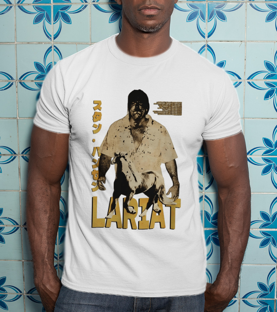 Lariat Cowboy Horse T-Shirt