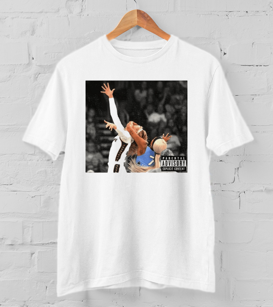 Stand With Sophie Parental Advisory Sophie Cunningham Vs DiJonai WNBA Moment T-Shirt