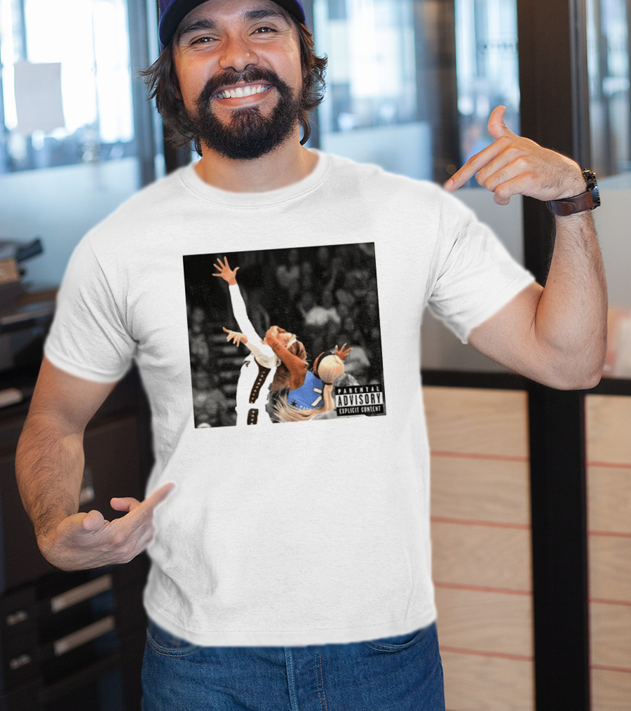Stand With Sophie Parental Advisory Sophie Cunningham Vs DiJonai WNBA Moment T-Shirt