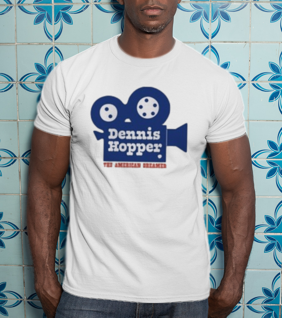 Dennis Hopper The American Dreamer Movie Camera T-Shirt