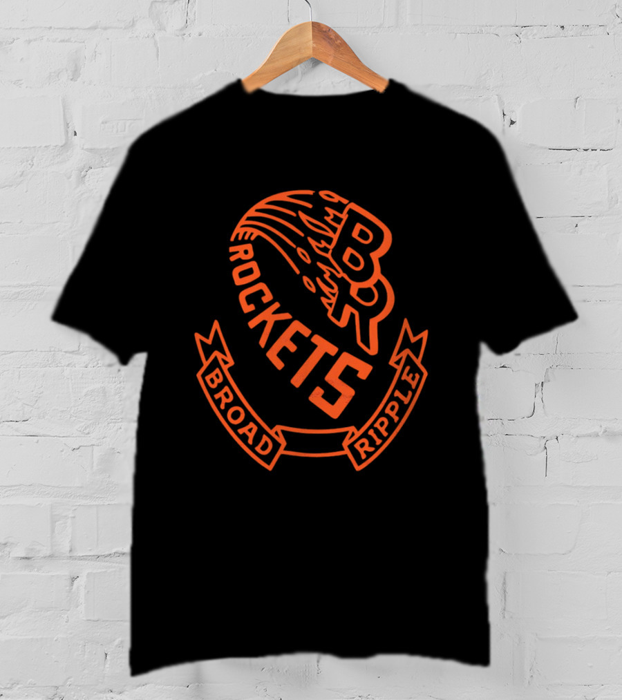 Broad Ripple Rockets BR T-Shirt