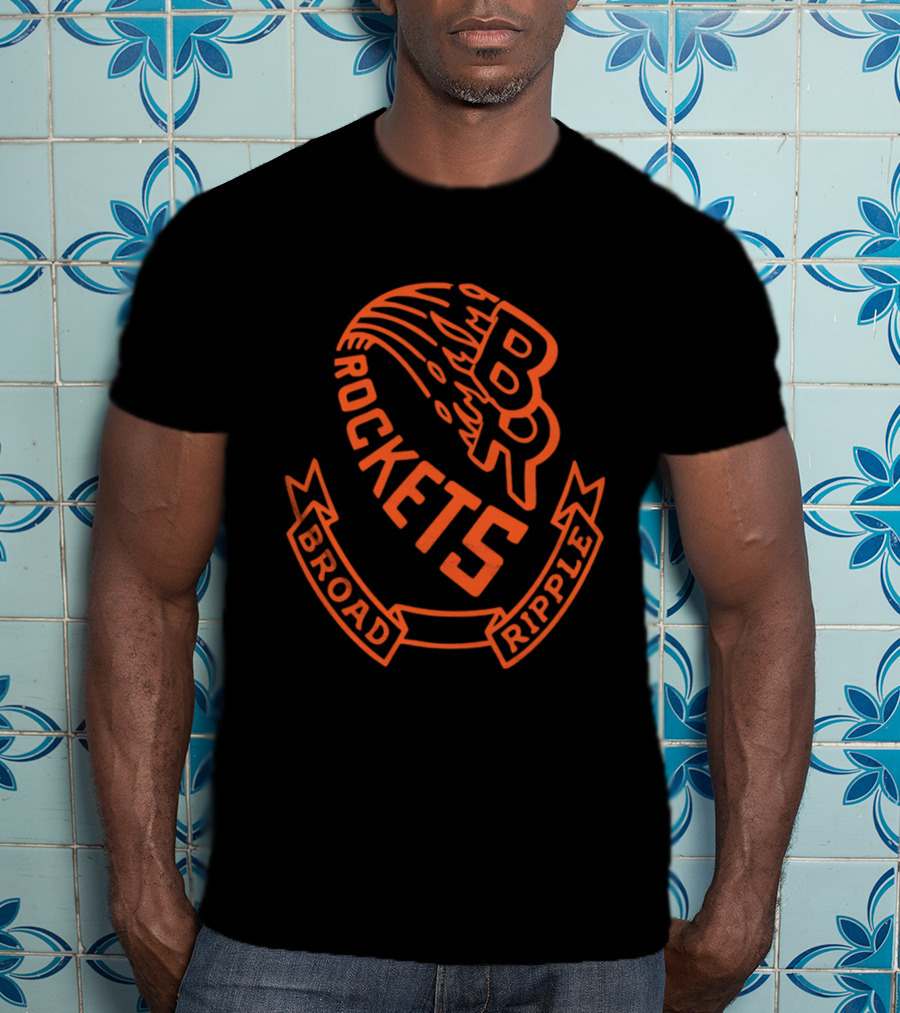 Broad Ripple Rockets BR T-Shirt