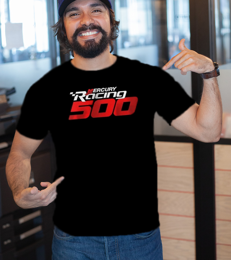 Mercury Racing 500 High Performance Speedboat Racing Men's T-Shirt