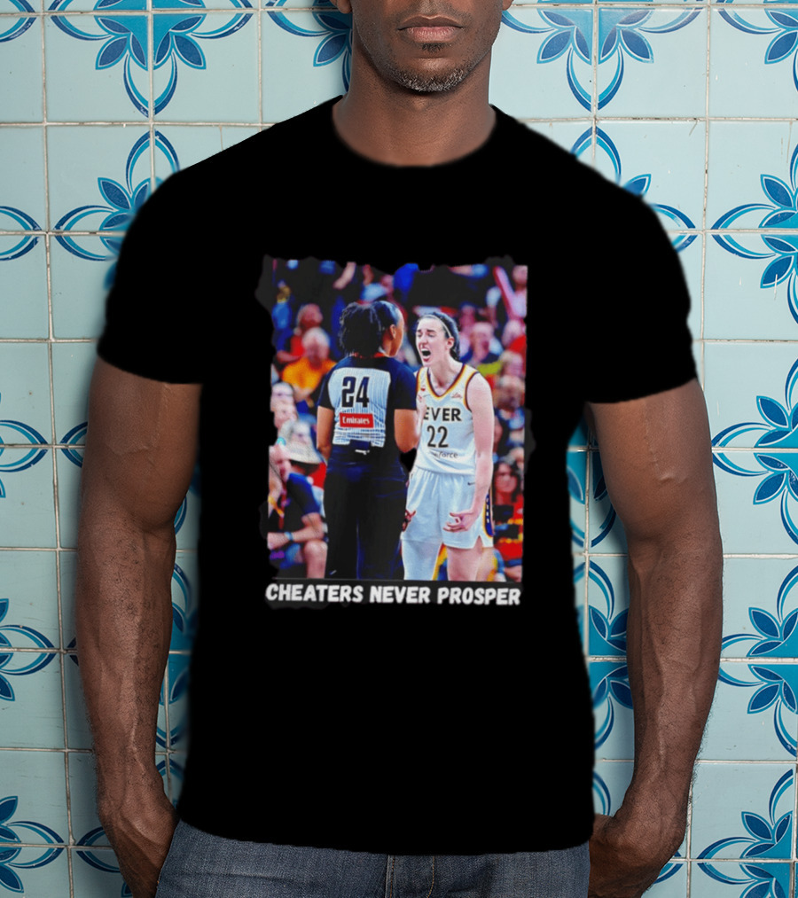 Cheaters Never Prosper 22 Basketball Athlete Intensity Moment T-Shirt