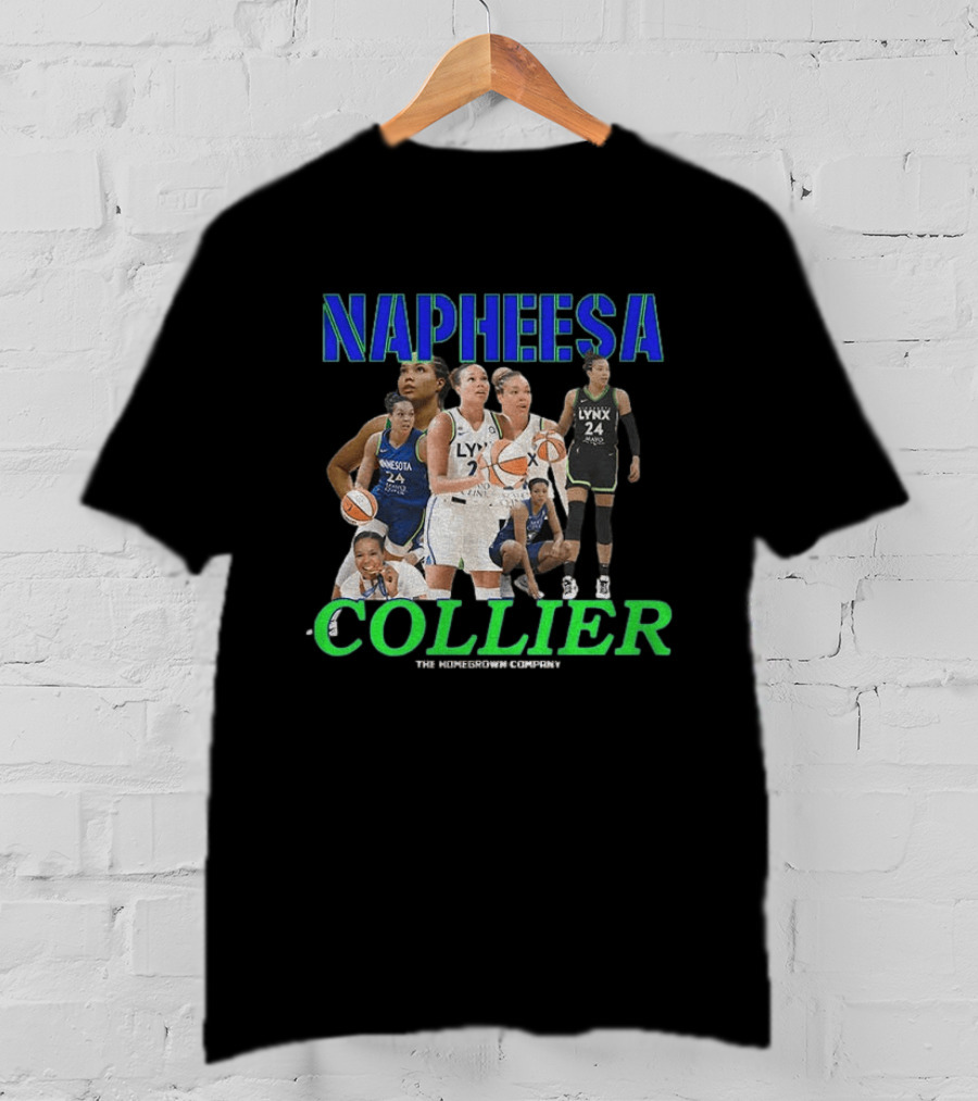 Napheesa Collier MVPhee Queen Of The Court Lynx Basketball Star T-Shirt