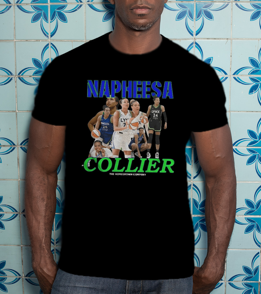 Napheesa Collier MVPhee Queen Of The Court Lynx Basketball Star T-Shirt