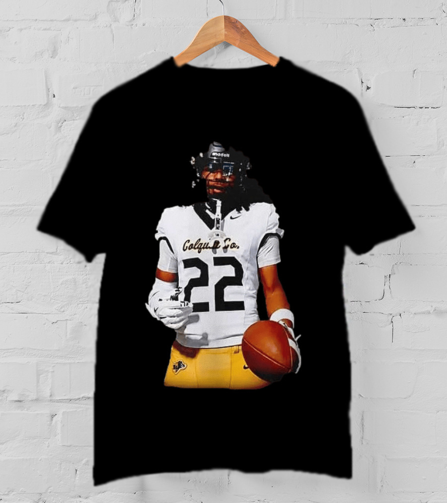 Colquitt County Packers Sean Ethan 22 Football Jersey Player Image T-Shirt