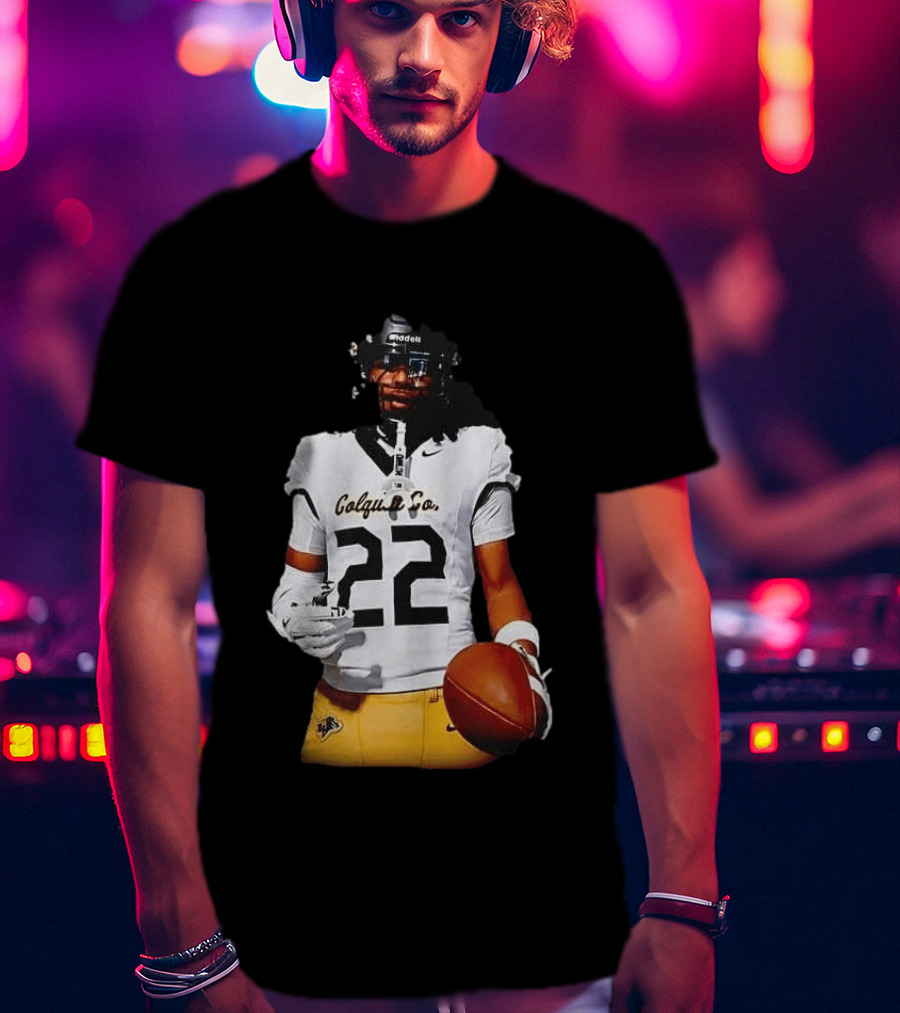Colquitt County Packers Sean Ethan 22 Football Jersey Player Image T-Shirt