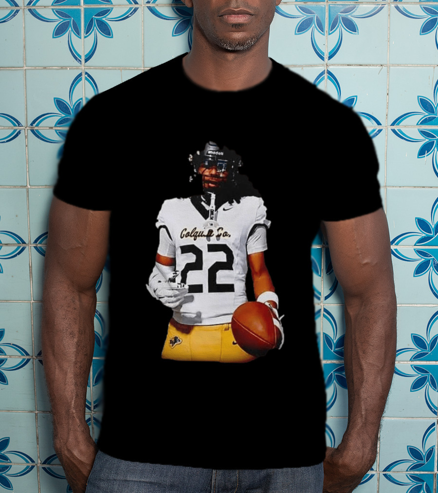 Colquitt County Packers Sean Ethan 22 Football Jersey Player Image T-Shirt