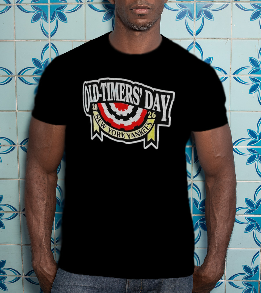 New York Yankees 2026 Old Timers' Day Celebration Event T-Shirt