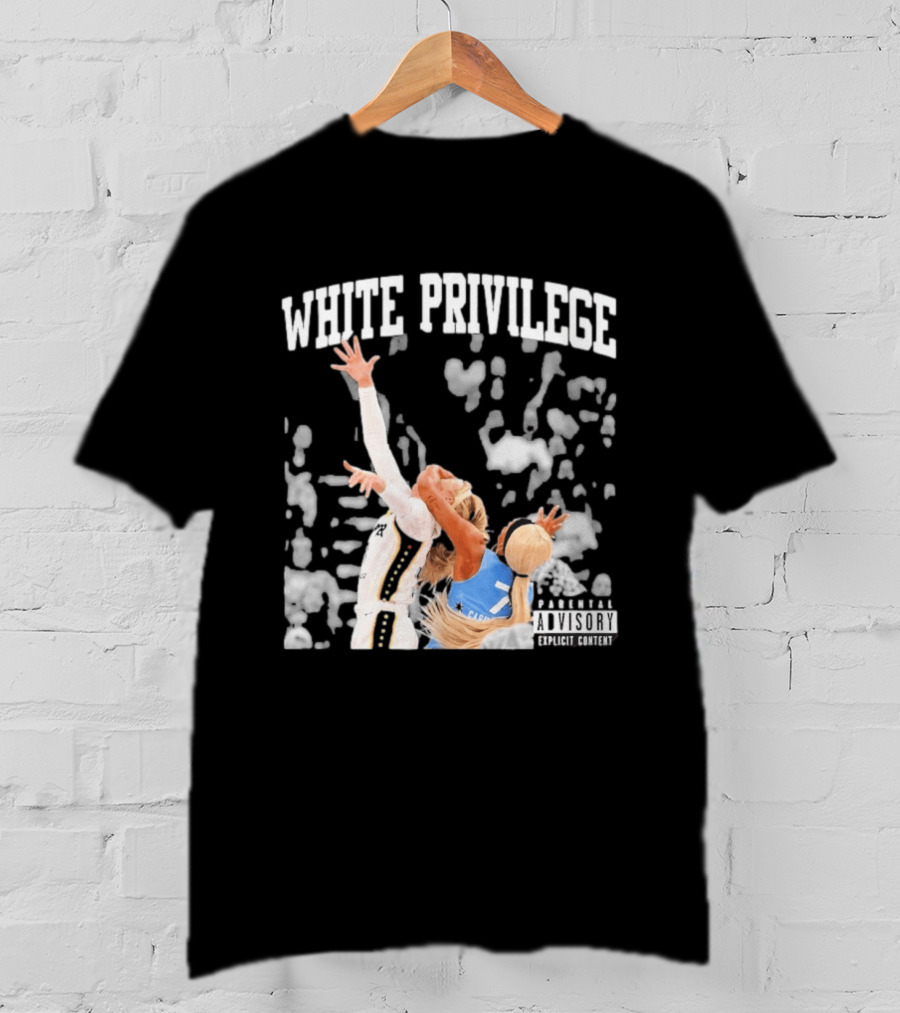Dijonai Carrington Foul On Sophie Cunningham White Privilege Parental Advisory T-Shirt