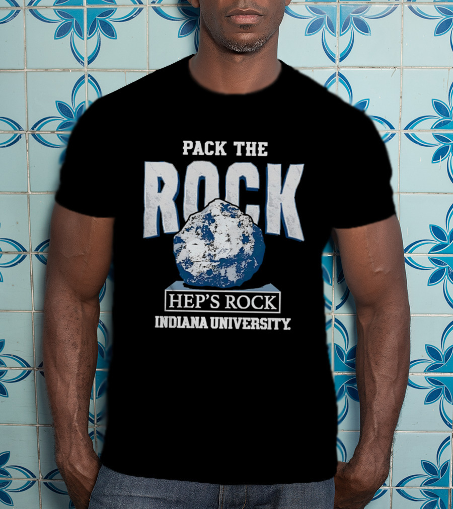 Pack The Rock Hep's Rock Indiana University T-Shirt