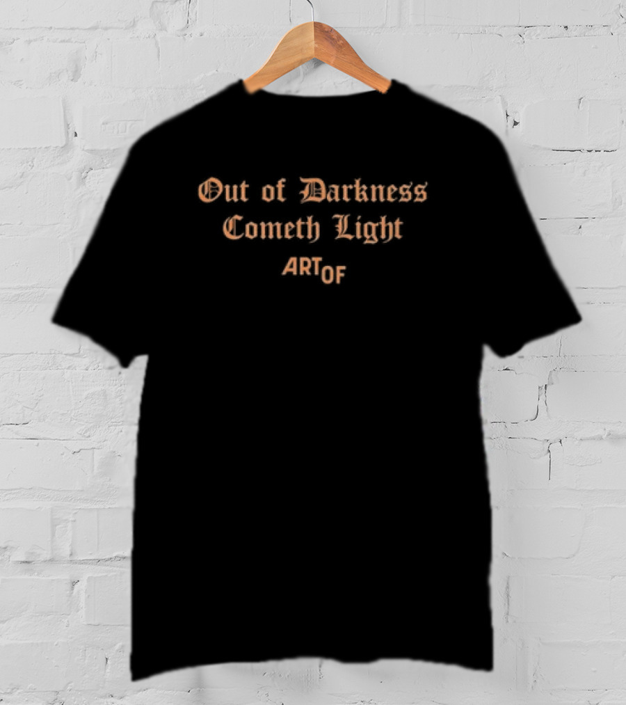 Out Of Darkness Cometh Light Wolverhampton Wanderers FC Motto T-Shirt