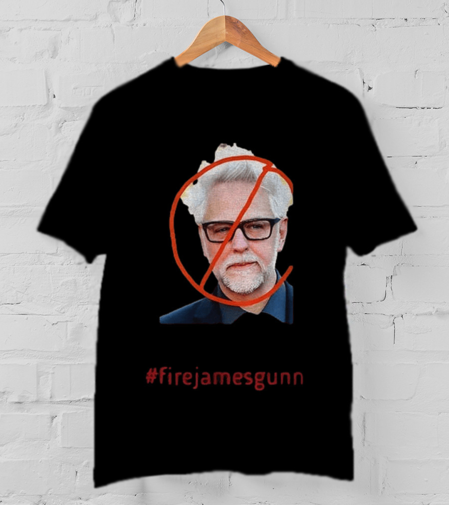 Firejamesgunn Protest James Gunn Director Criticism Controversy T-Shirt