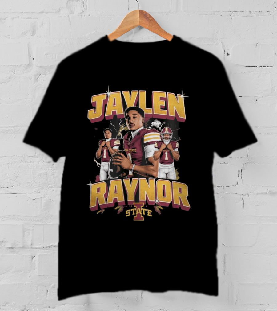 Jaylen Raynor Iowa State Football Quarterback T-Shirt