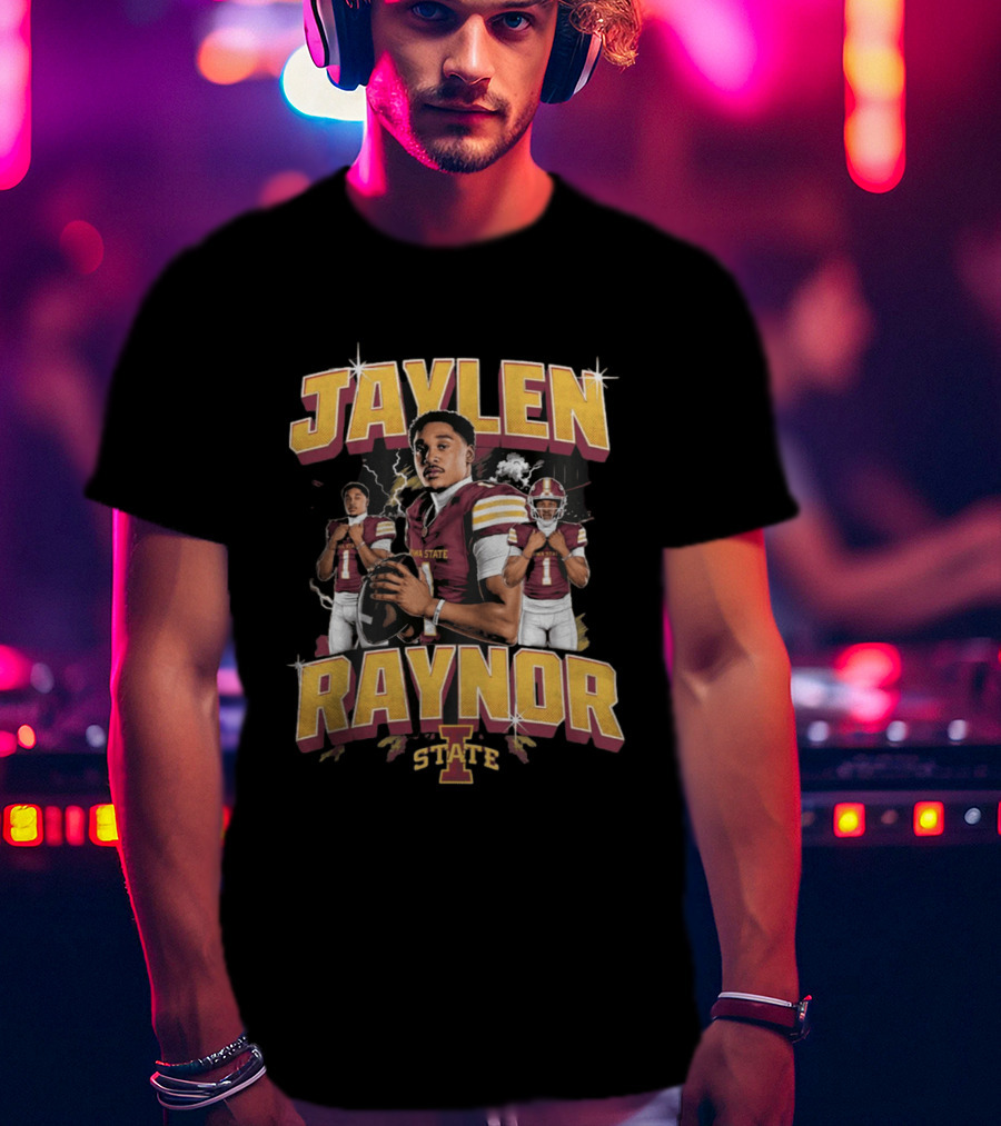 Jaylen Raynor Iowa State Football Quarterback T-Shirt