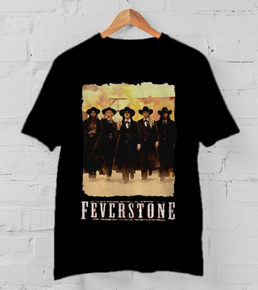 Feverstone Indiana Sophie Cunningham Caitlin Clark Tombstone Cowboys T-Shirt