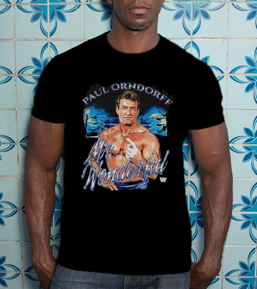 Paul Orndorff Mr. Wonderful WWE Wrestling Legend T-Shirt