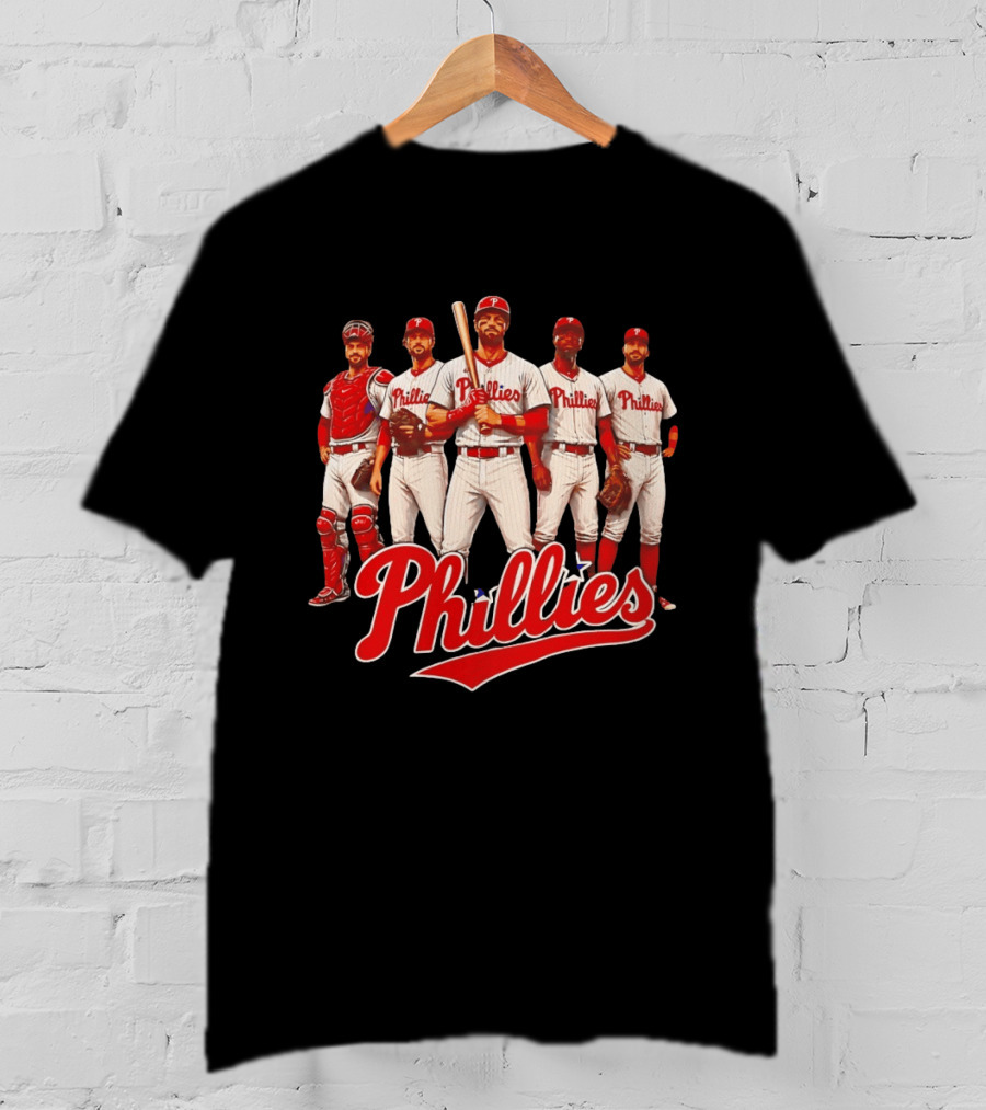 Philadelphia Phillies Field Of Dreams 2026 Team Roster Lineup T-Shirt