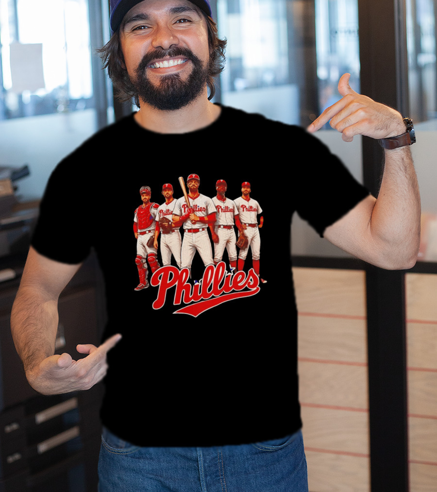 Philadelphia Phillies Field Of Dreams 2026 Team Roster Lineup T-Shirt