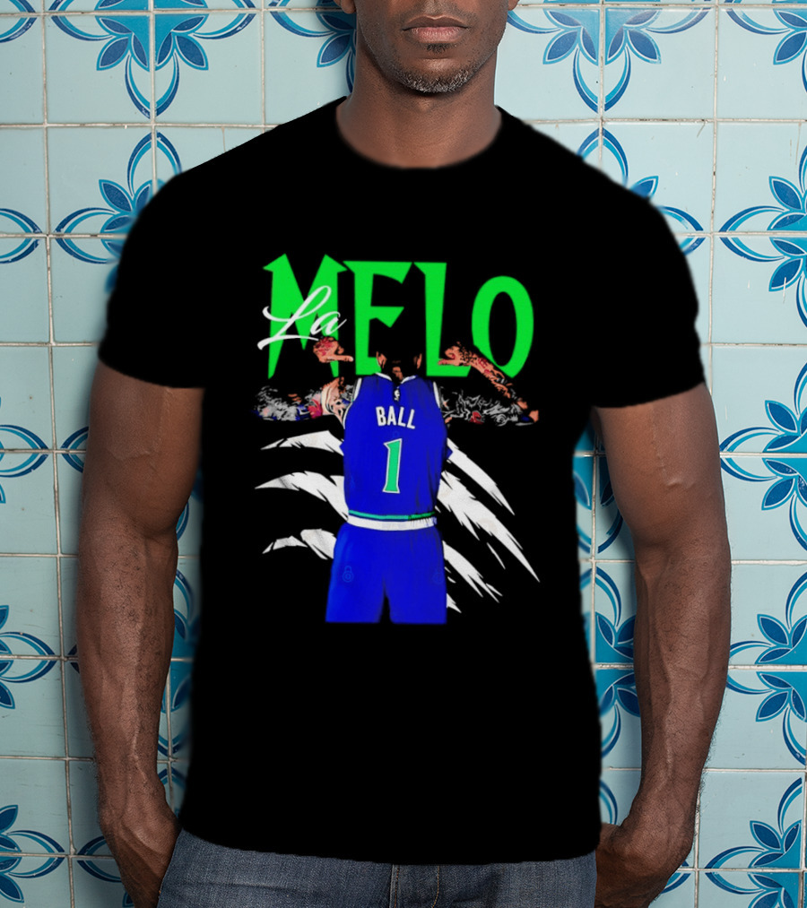 LaMelo Ball Timberwolves NBA Number 1 Jersey T-Shirt