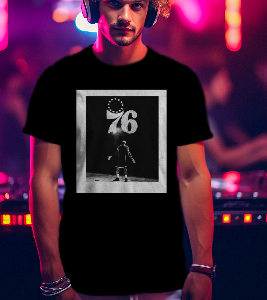 Philadelphia 76ers LeBron James Last Chalk Toss Moment T-Shirt