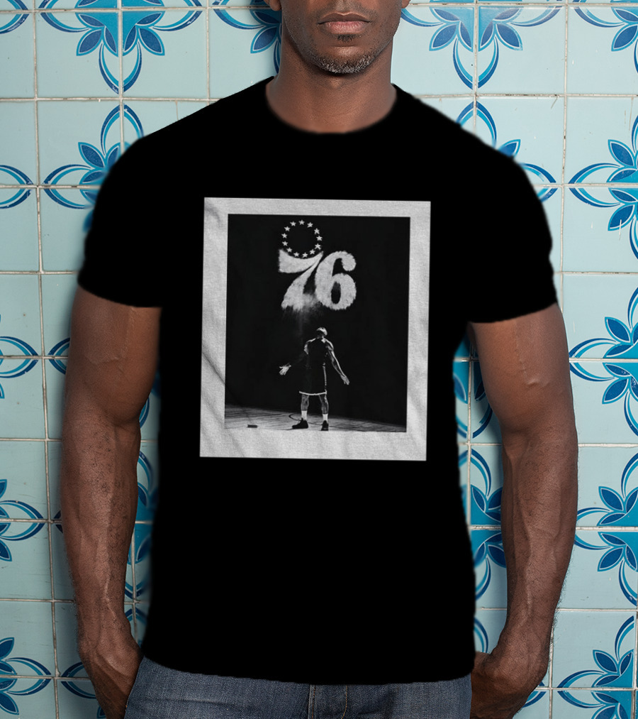 Philadelphia 76ers LeBron James Last Chalk Toss Moment T-Shirt