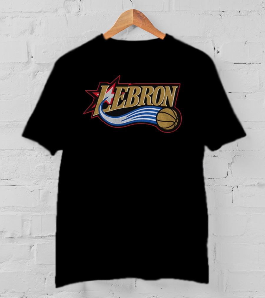 Lebron James 76ers Star Basketball T-Shirt