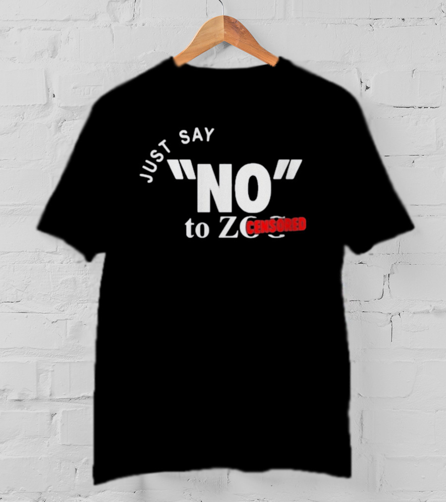 Randy Weaver Just Say No To Censored Zero T-Shirt