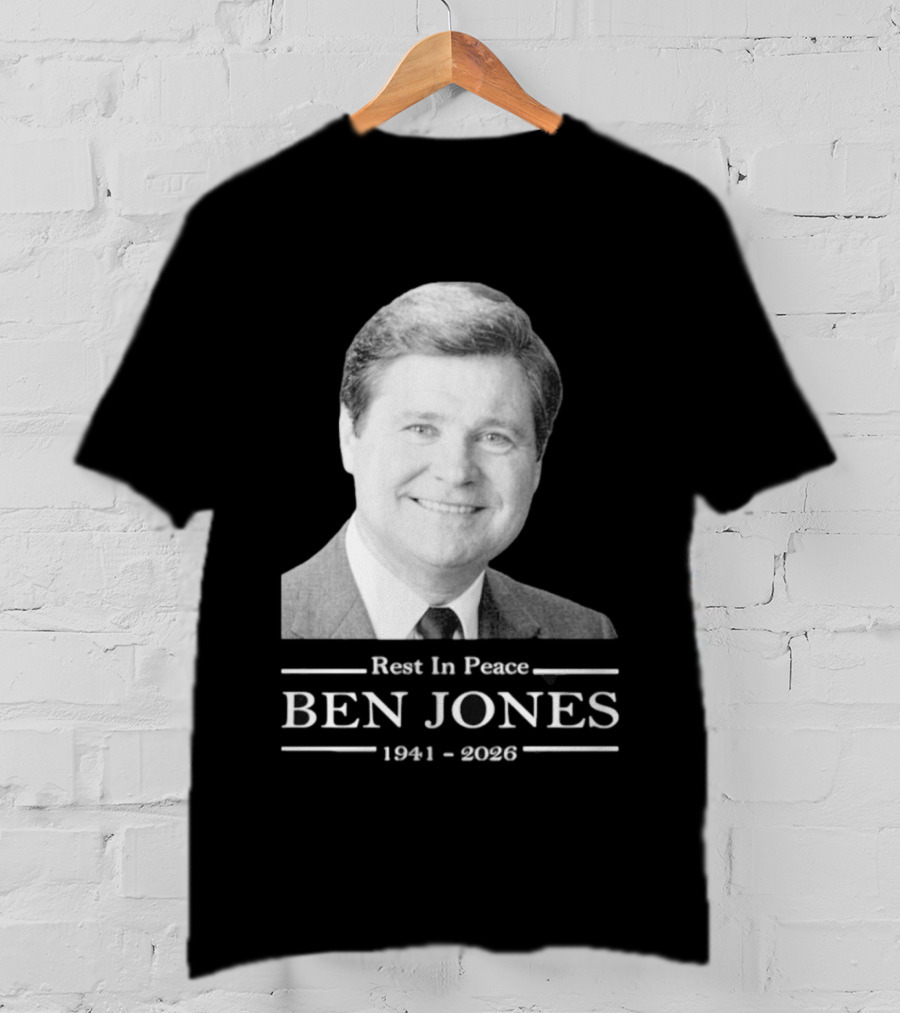 Rest In Peace Ben Jones 1941 2026 Memorial T-Shirt