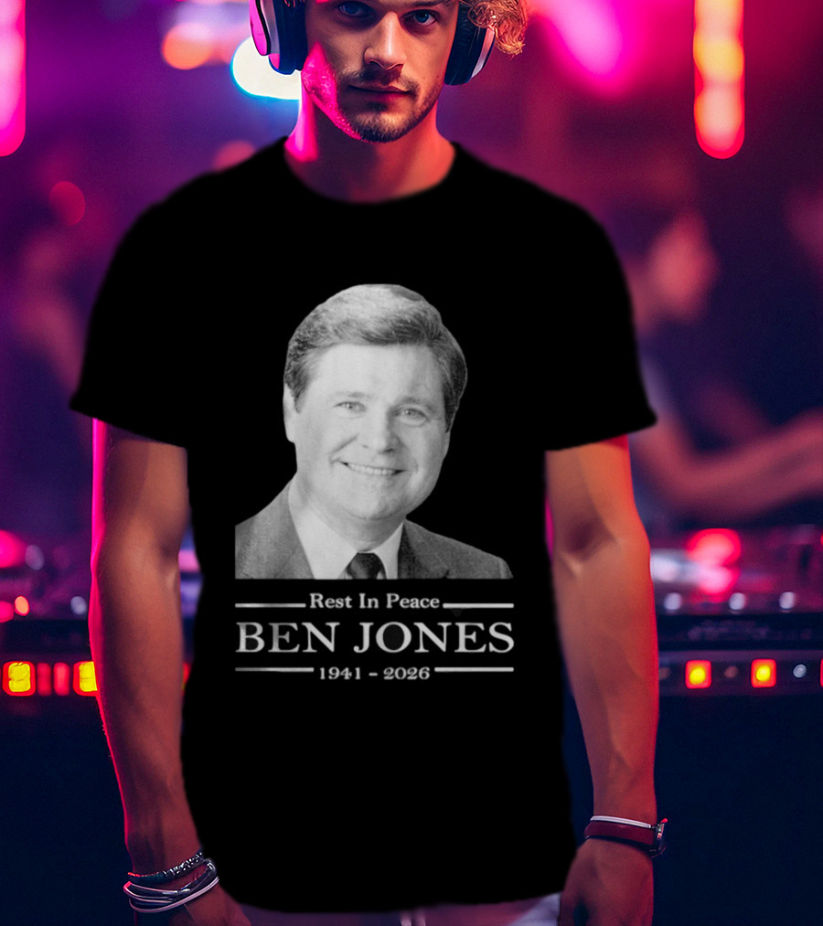 Rest In Peace Ben Jones 1941 2026 Memorial T-Shirt