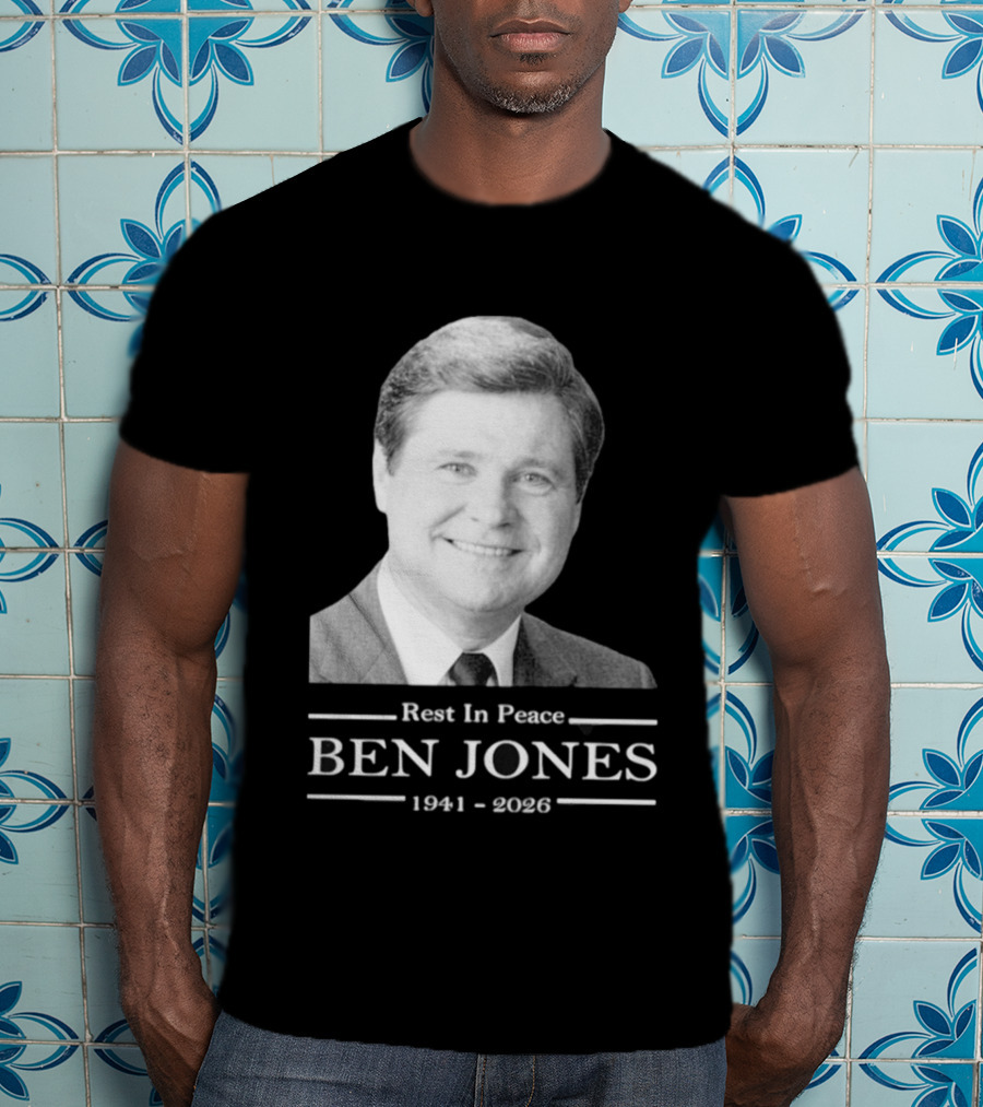 Rest In Peace Ben Jones 1941 2026 Memorial T-Shirt