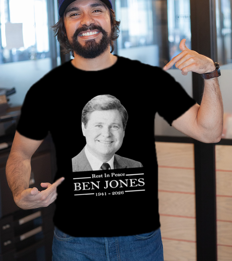 Rest In Peace Ben Jones 1941 2026 Memorial T-Shirt