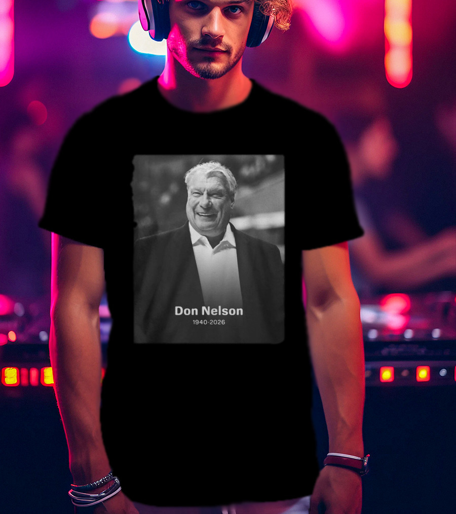 Don Nelson 1940 2026 Basketball Legend Memorial T-Shirt