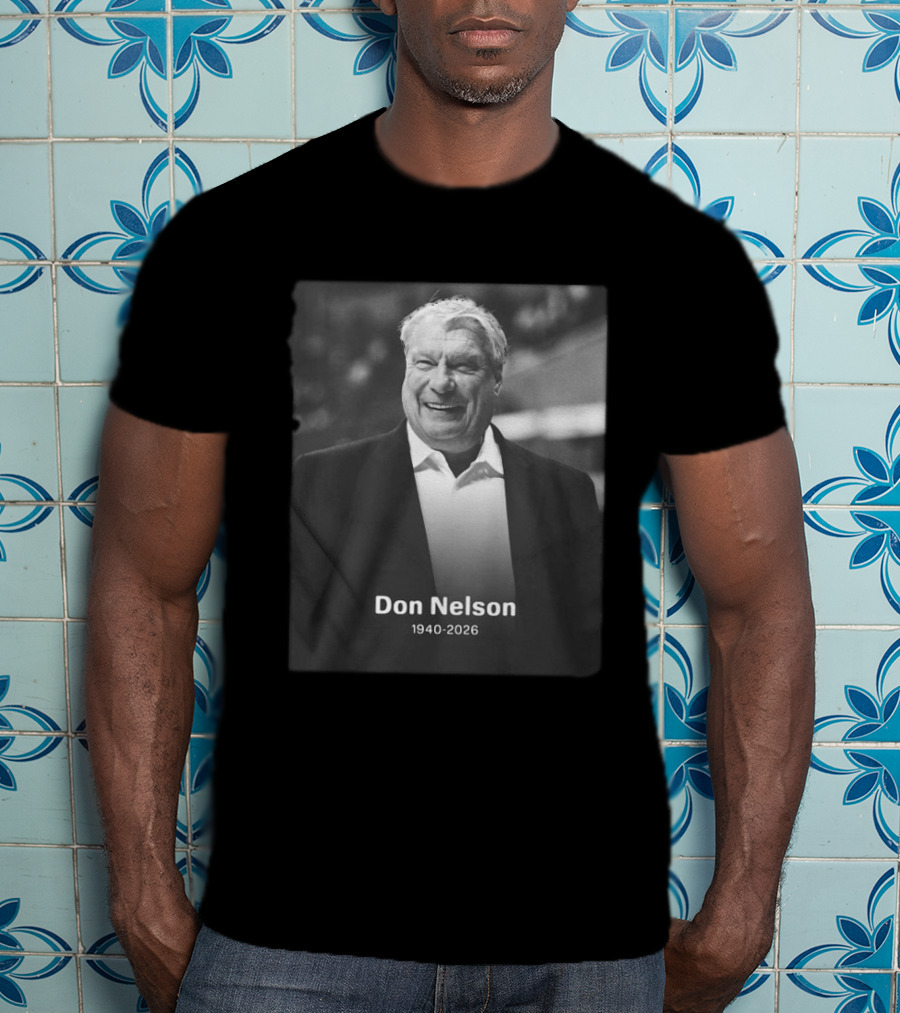 Don Nelson 1940 2026 Basketball Legend Memorial T-Shirt