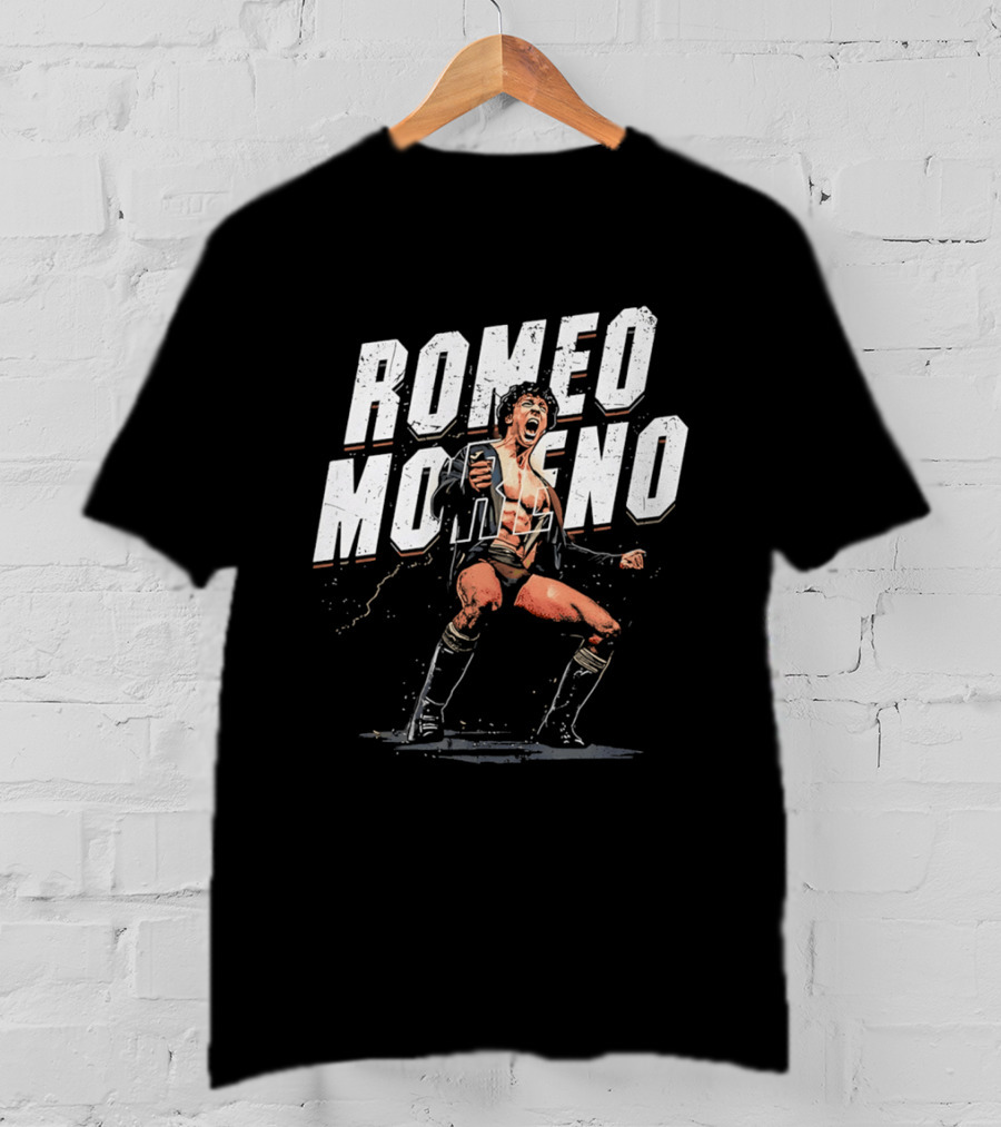 Romeo Moreno Dynamic NXT Superstar Wrestling Persona T-Shirt