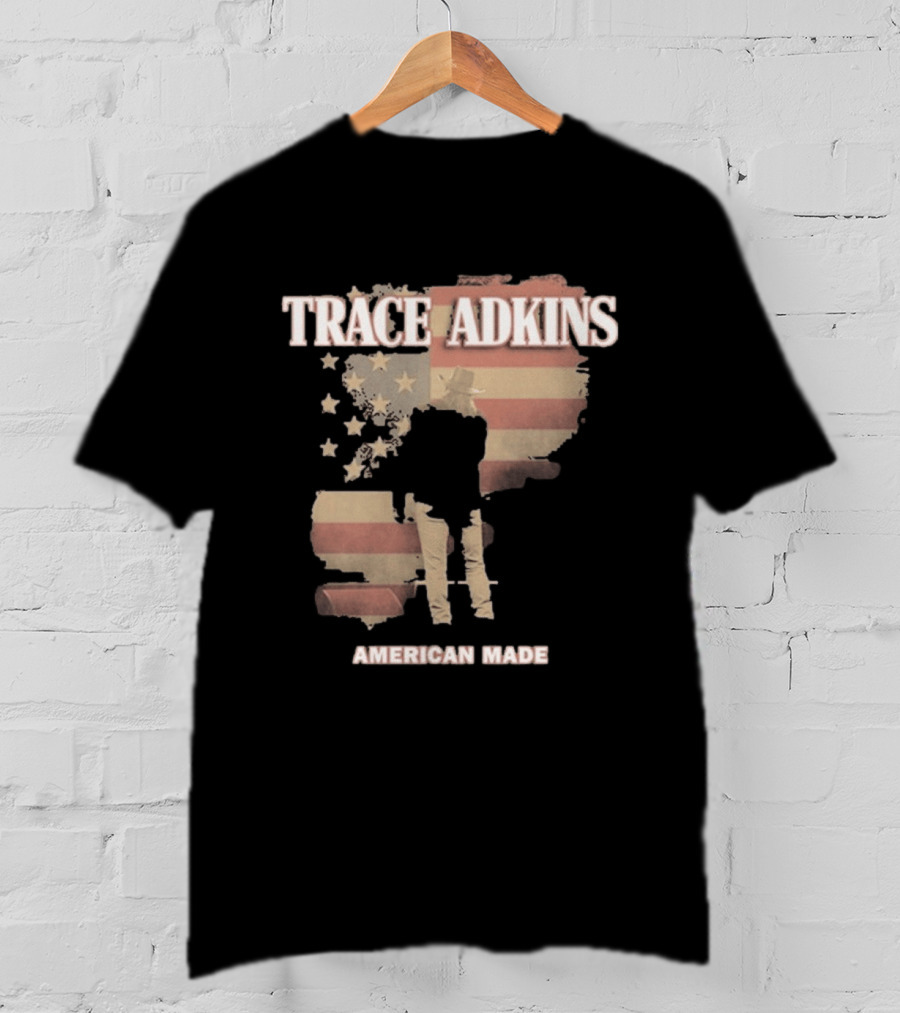 Trace Adkins American Made USA Flag Stars And Stripes T-Shirt