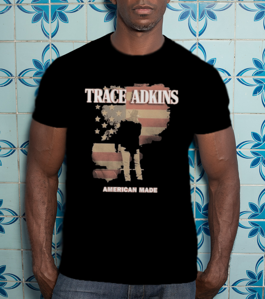 Trace Adkins American Made USA Flag Stars And Stripes T-Shirt