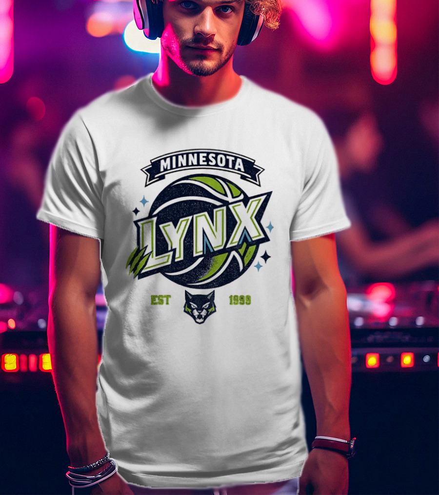 Minnesota Lynx Basketball Est 1999 Classic Team T-Shirt