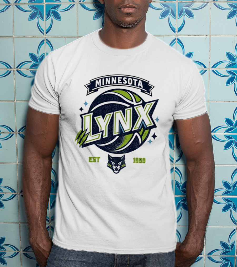 Minnesota Lynx Basketball Est 1999 Classic Team T-Shirt