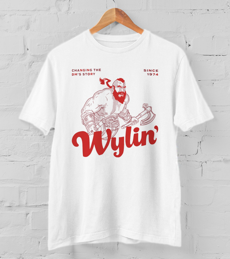 Changing The DM's Story Wylin' Barbarian Since 1974 T-Shirt