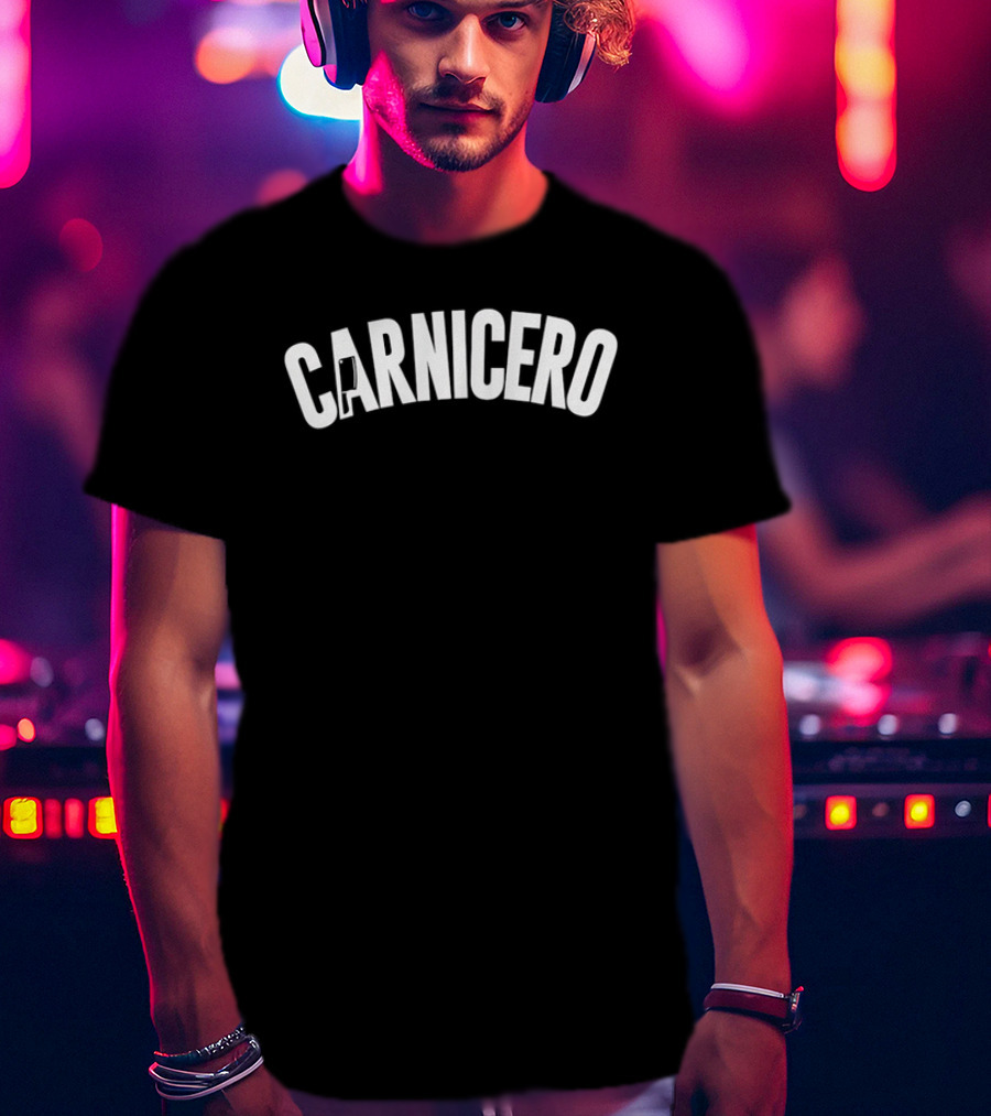 Carnicero Arched Meat Cleaver Butcher Knife T-Shirt
