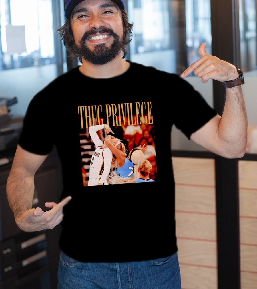Thug Privilege Sophie Cunningham Basketball Action T-Shirt