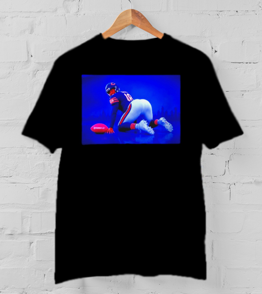 Caleb Williams Madden 27 Chicago Bears Football Sports Game T-Shirt