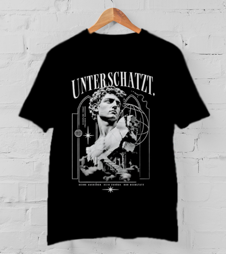 Unterschaetzt Discipline Classical Bust Keine Ausreden Keine Ergebnisse T-Shirt