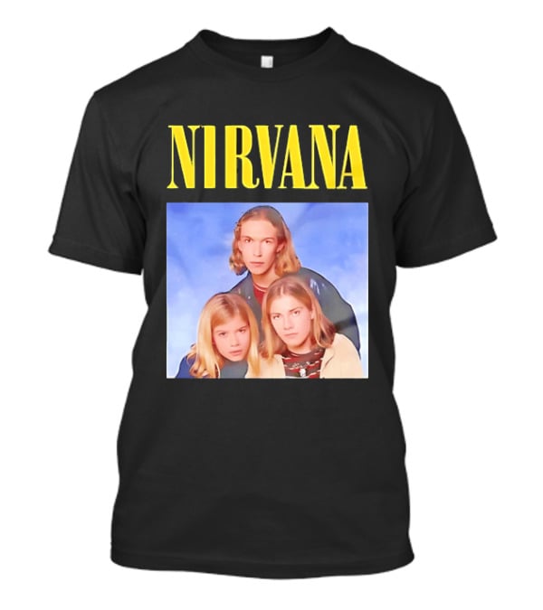 Nirvana Hanson Trio Blue Cloud Bootleg T-Shirt