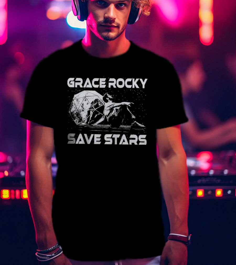 Grace Rocky Project Hail Mary Save Stars T-Shirt