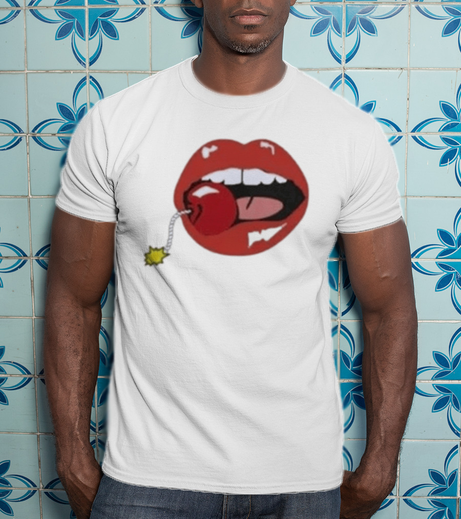 Argylle Aidan Wilde Cherry Lips Bomb T-Shirt