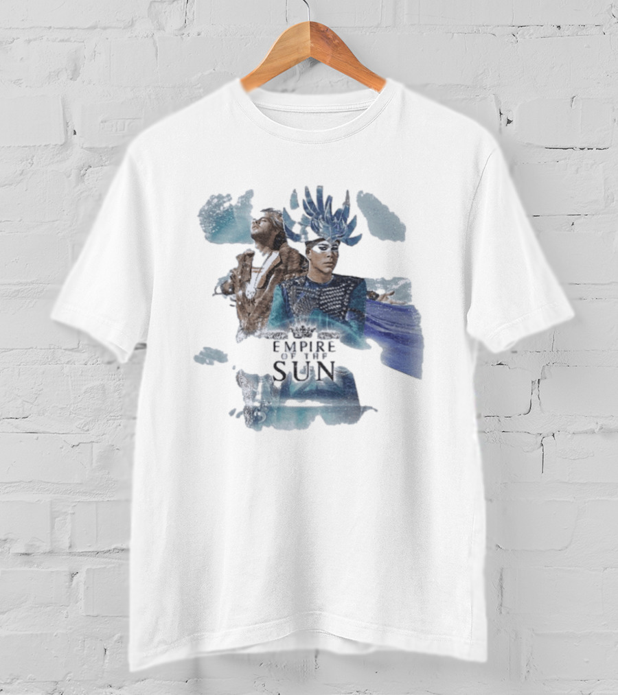 Empire Of The Sun White Ice On The Dune Duo Visual T-Shirt