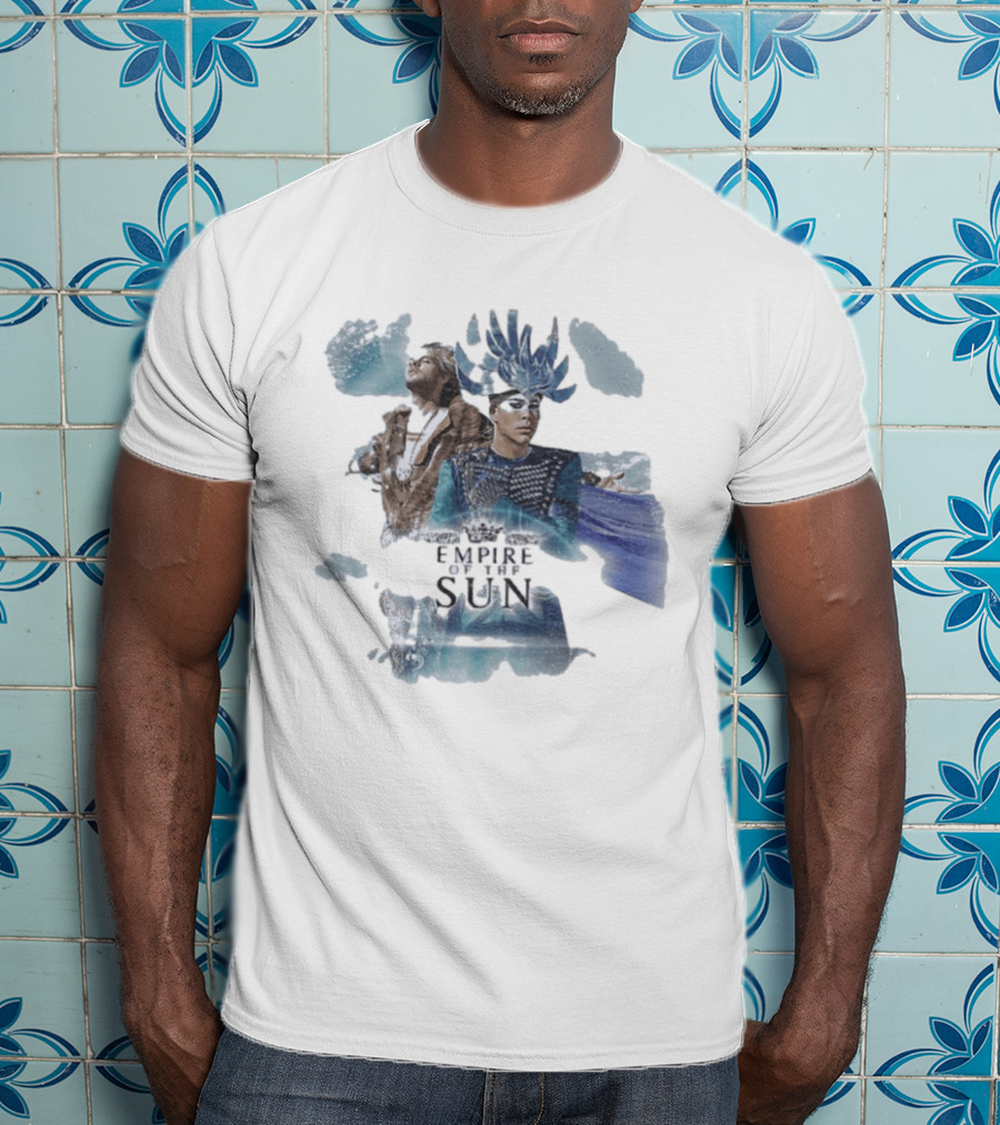 Empire Of The Sun White Ice On The Dune Duo Visual T-Shirt